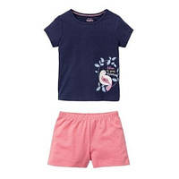 Піжама літня для дівчинки "Пташка", зріст 110 / 116