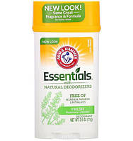 Прозорий дезодорант без металів Розмарин і лаванда Arm & Hammer Essentials Deodorant Natural Широкий 71 г