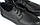 Кросівки чоловічі кеди шкіряні чорні взуття великих розмірів Rosso Avangard OrigSlipy Black, фото 7