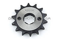 Звезда трансмиссии (передняя) Zongshen ZS125J 428-14T X-SPROCKET