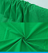 3,0х2,0м Фон хромакей тканинний ЗЕЛЕНИЙ PBM-1827 green Chroma Key, фото 5