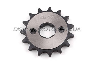 Зірка трансмісії (передня) Zongshen ZS125J 428-15T X-SPROCKET