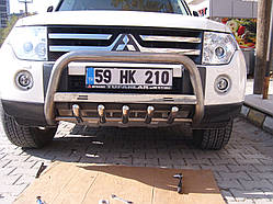 Кенгурник із написом Tamsan для Mitsubishi Pajero Wagon