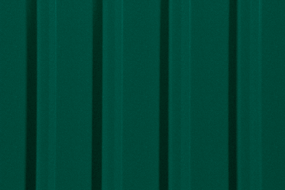Профнастил стеновой ПС-20, RAL 6005 Цвет Зеленый мох (матовый). - фото 2 - id-p1189029245