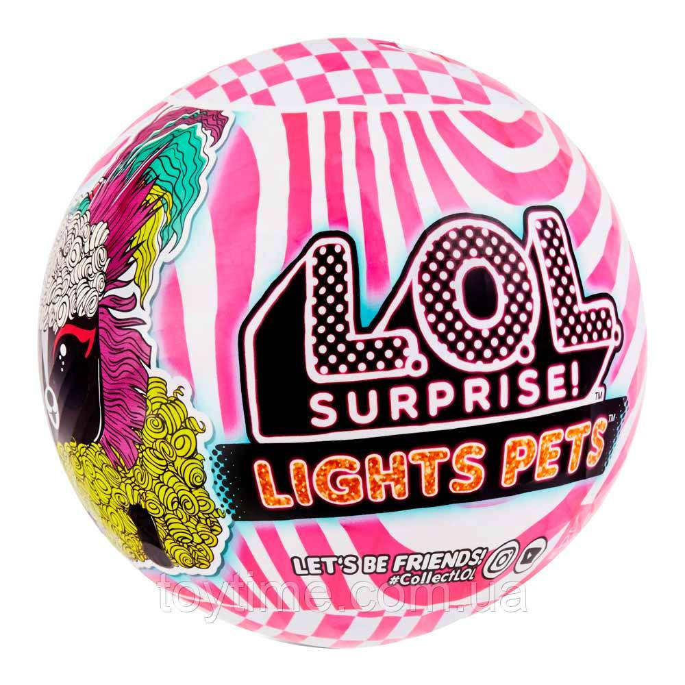Набір-сюрприз LL Lights Мій улюбленець/L.O.L. Surprise! Lights Pets with Real Hair