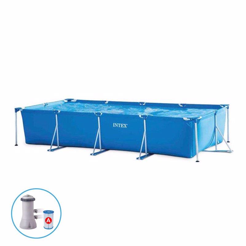 Басейн каркасний Intex 450х220х85 см (28274) з фільтр-насосом