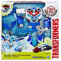 Transformers Optimus Prime Заряжений Оптимус Прайм (32 см Hasbro B7066 Роботы под прикрытием)