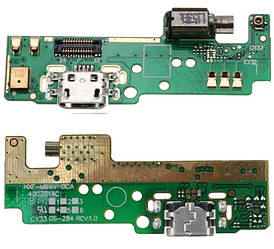 Шлейф — плата заряджання для Sony Xperia E5 F3311, F3313, конектора заряджання, з компонентами, оригінал