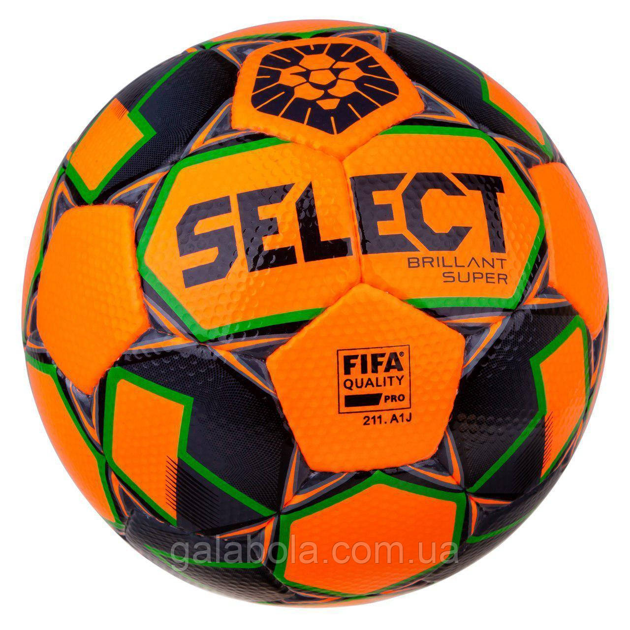 М'яч футбольний SELECT BRILLANT SUPER ПФЛ (розмір 5)