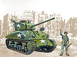 Збірна модель Italeri (1:35) Танк M4 A1 Sherman, фото 3