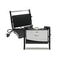 Контактний електрогриль Domotec MS-7708, електричний гриль для овочів, м'яса (електрогриль)