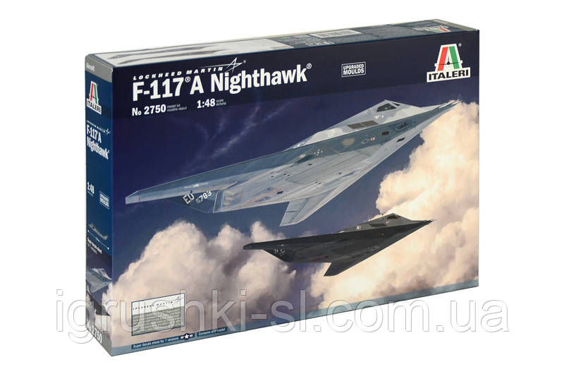 Збірна модель Italeri (1:48) F-117A Nighthawk, фото 1