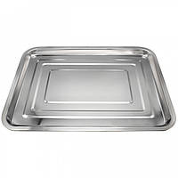 Піднос прямокутний з нержавіючої сталі 49 х 34 см