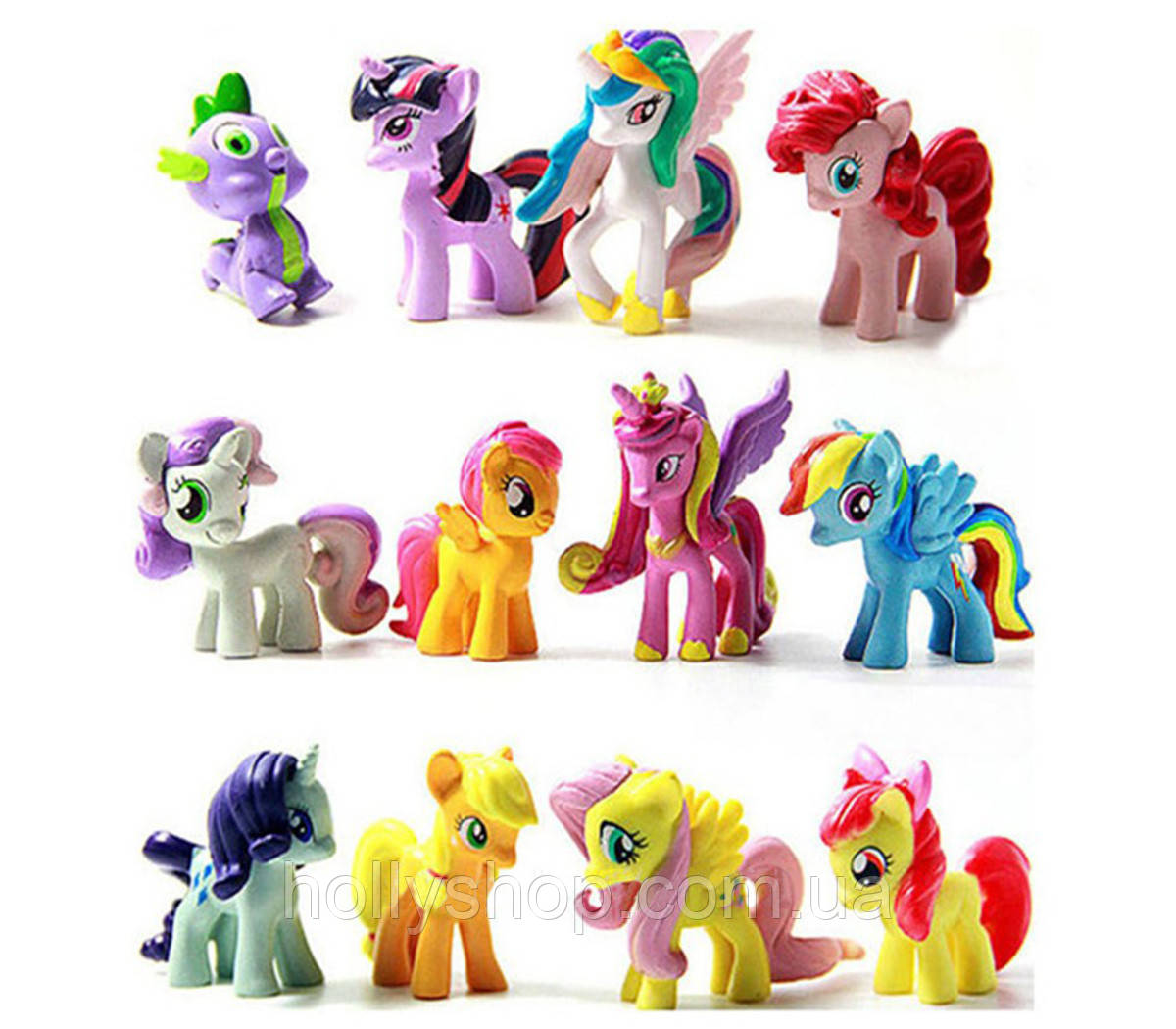 Набір фігурок мій Літл Поні My little pony фігурки Поні 12 шт.