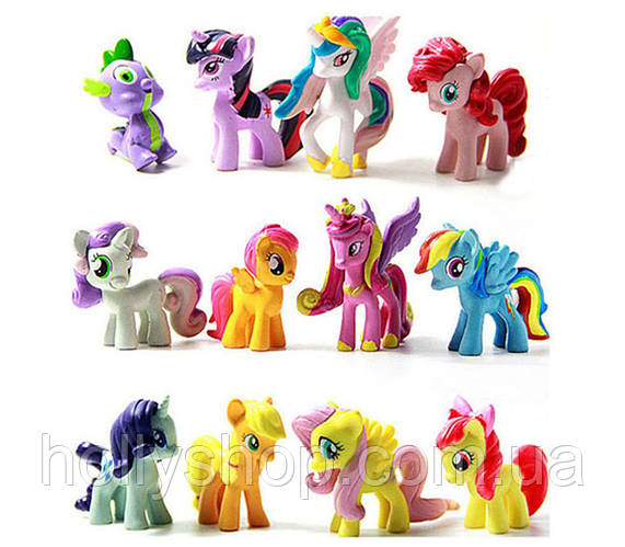 Набор фигурок мой Литл Пони My little pony фигурки Пони 12 шт (ID ...