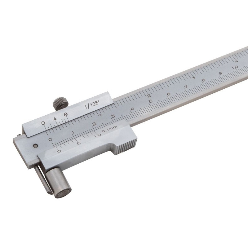 Штангенциркуль розмічальний з роликом 400 мм 0,1 мм FOZI, фото 1