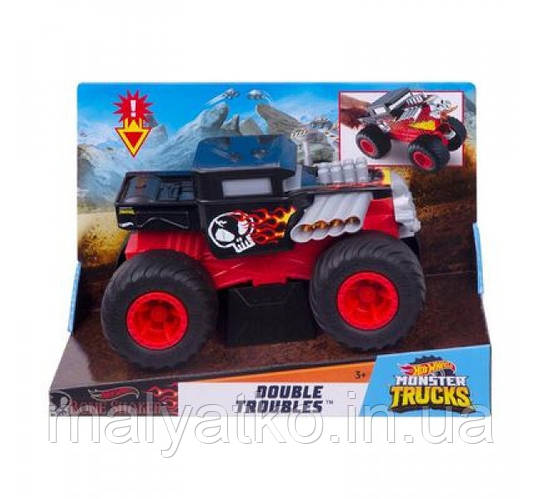 Машина Хот Вилс Монстер Трак Бон Hot Wheels Bone Shaker Monster Double ...