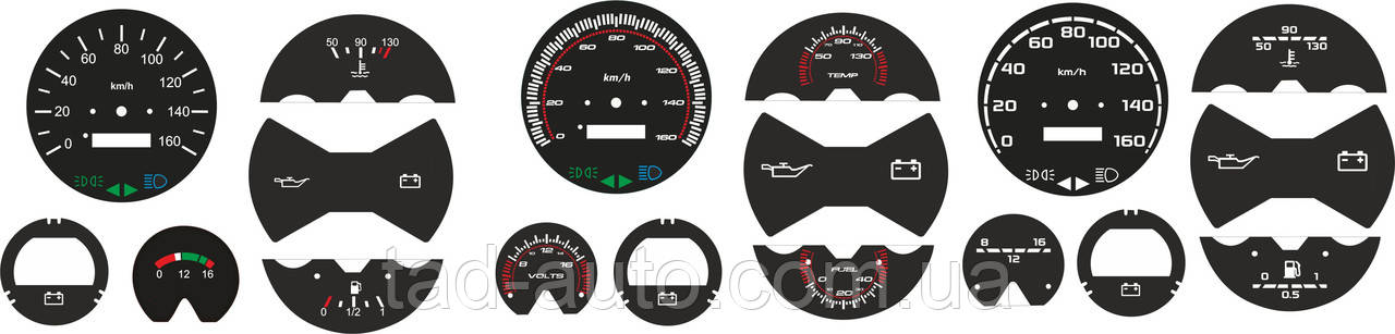Шкали приладів ВАЗ 2105