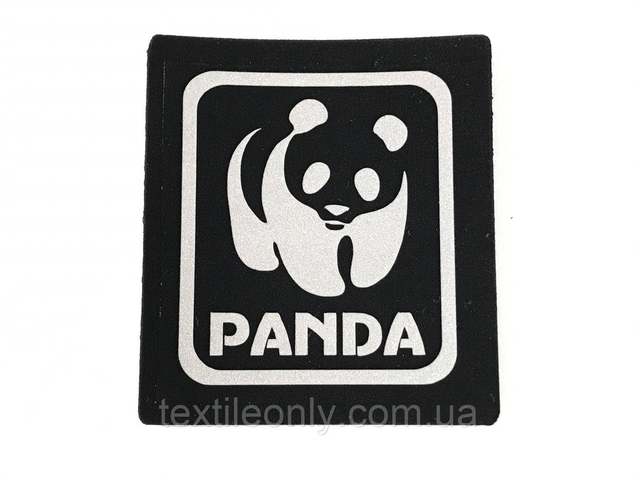 Нашивка Панда світловідбивна 45х50 мм