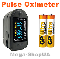 Пульсоксиметр пульсометр оксиметр на палец Pulse Oximeter SW12B измеритель пульса, кислорода, уровня сатурации