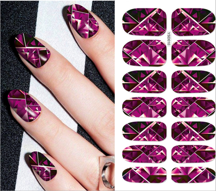 Водні наклейки, Слайдер дизайн, YSD010