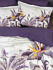 Постільна білизна First Choice Digital Satin 3D Botanical Purple (250 TC), фото 3
