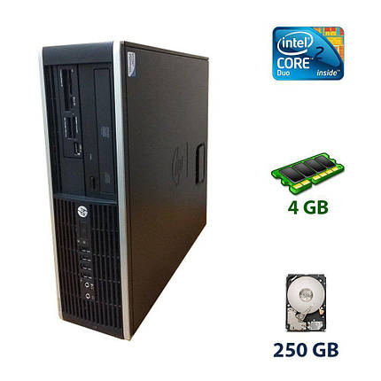 HP 6000 SFF/Intel Core 2 Duo E8400 (2 ядра по 3.0 GHz) / 4 GB DDR3 / 250 GB HDD, фото 1