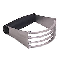 Різак для тіста з пластиковою ручкою 11,5×11×4 см, фото 4