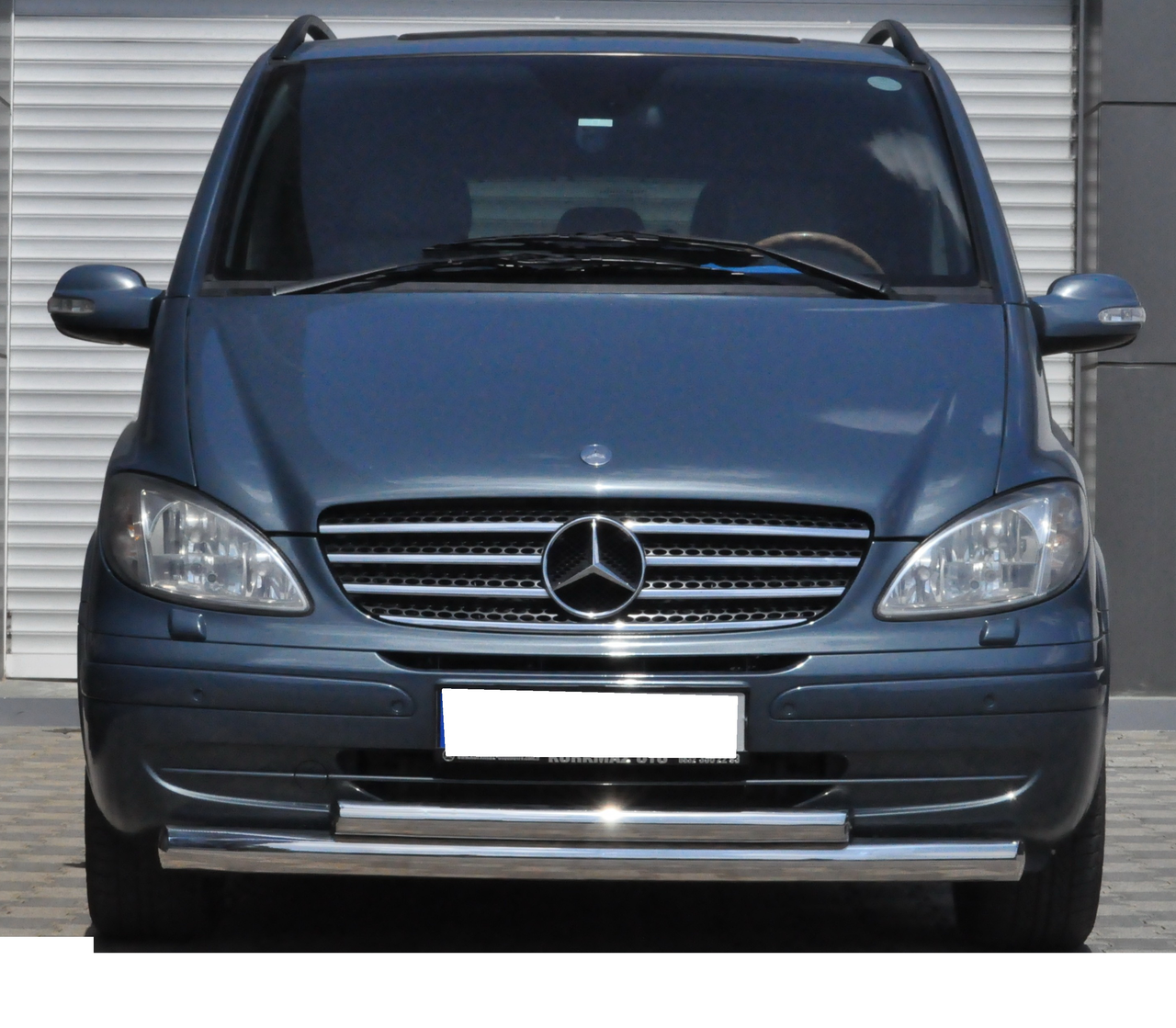 Кенгурник подвійний вус на Mercedes Vito 639 (2004-2015) Марседес Віто