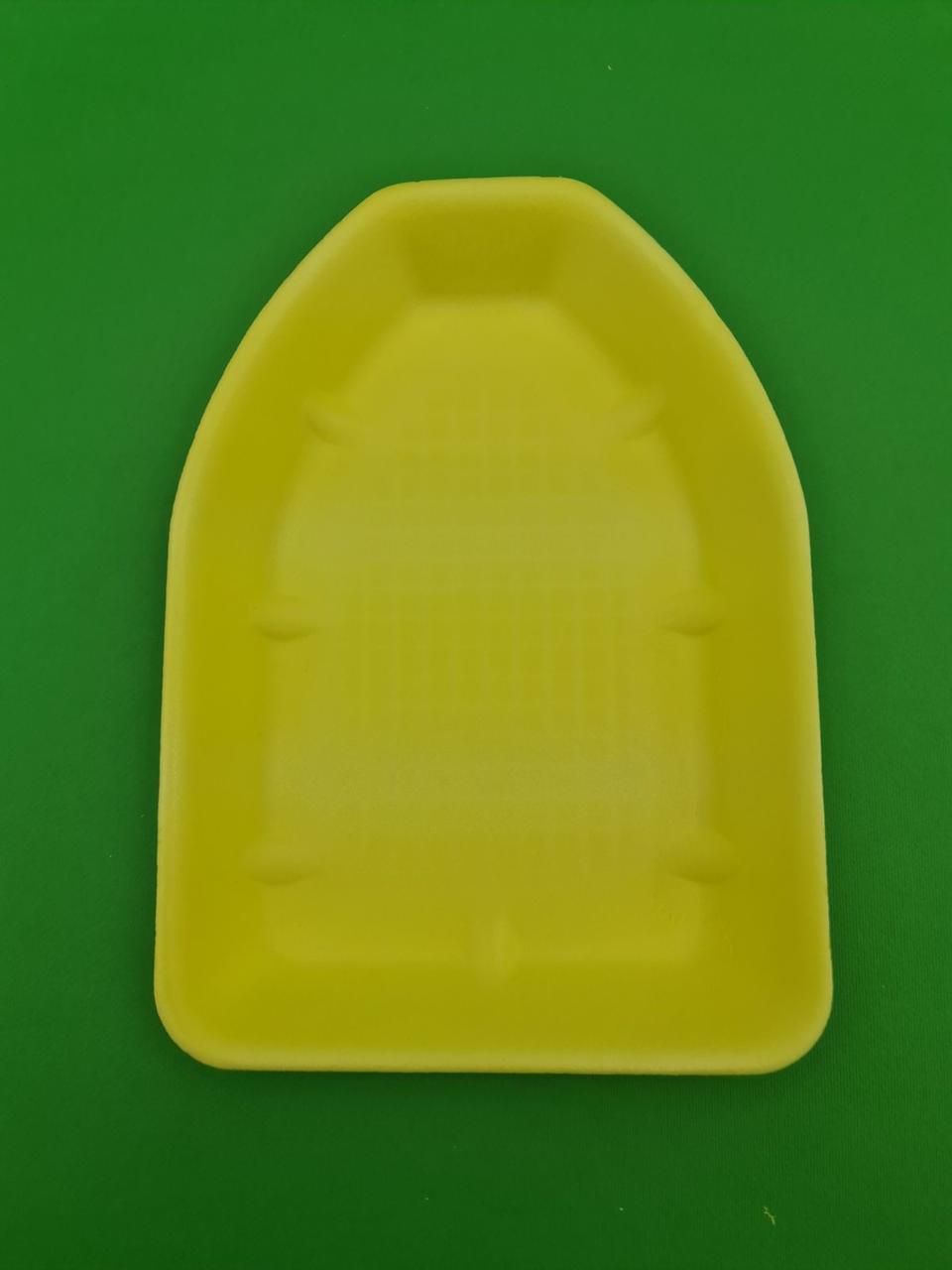 Упаковка из вспененного полистирола (225*165*25) Т-5-25 ЖЕЛТЫЙ (200 шт) - фото 2 - id-p1299474051
