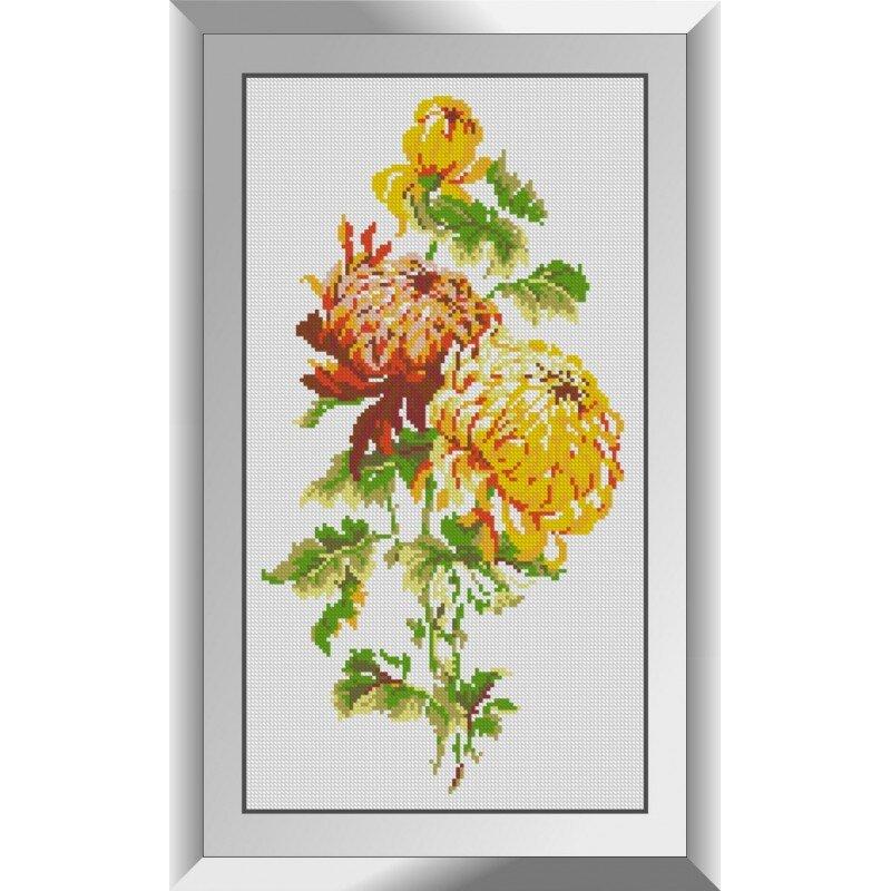 31099 Жовті георгіни Набір діамантової мозаїки