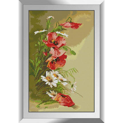 31115 Польові квіти Набір діамантової мозаїки, фото 1