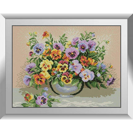 31218 Ваза з братчиками Набір діамантової мозаїки, фото 1