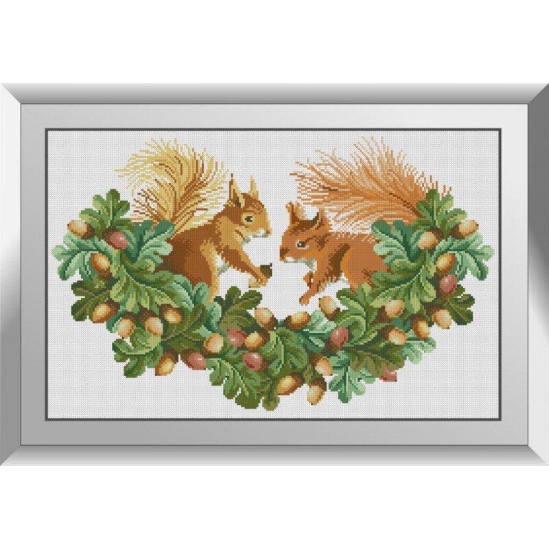 31220 Дві білки Набір алмазної мозаїки