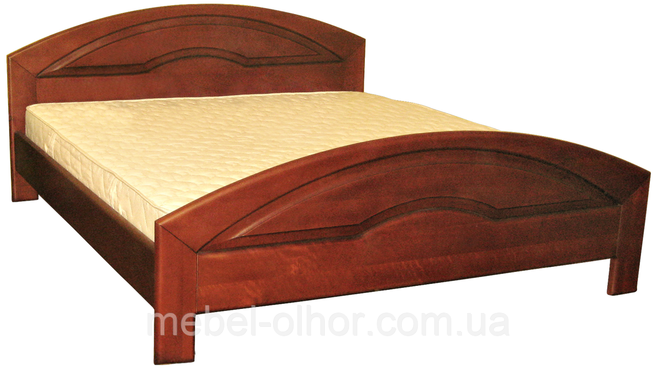 Кровать деревянная София (120*200) венге - фото 5 - id-p256662277