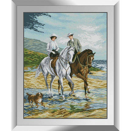 31366 Кінна прогулянка Набір діамантової мозаїки, фото 1