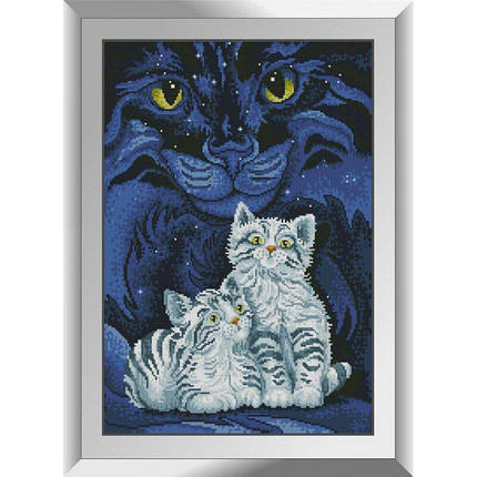 31385 Котячий погляд Набір діамантової мозаїки, фото 1