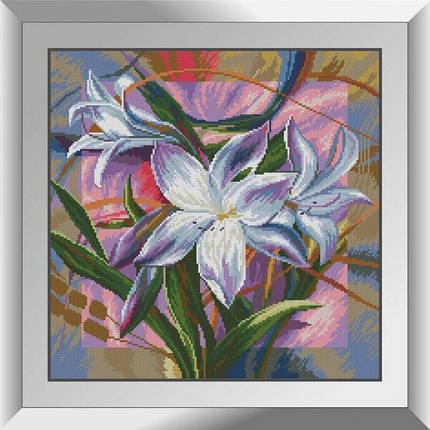 31437 Лілії Набір діамантової мозаїки, фото 1