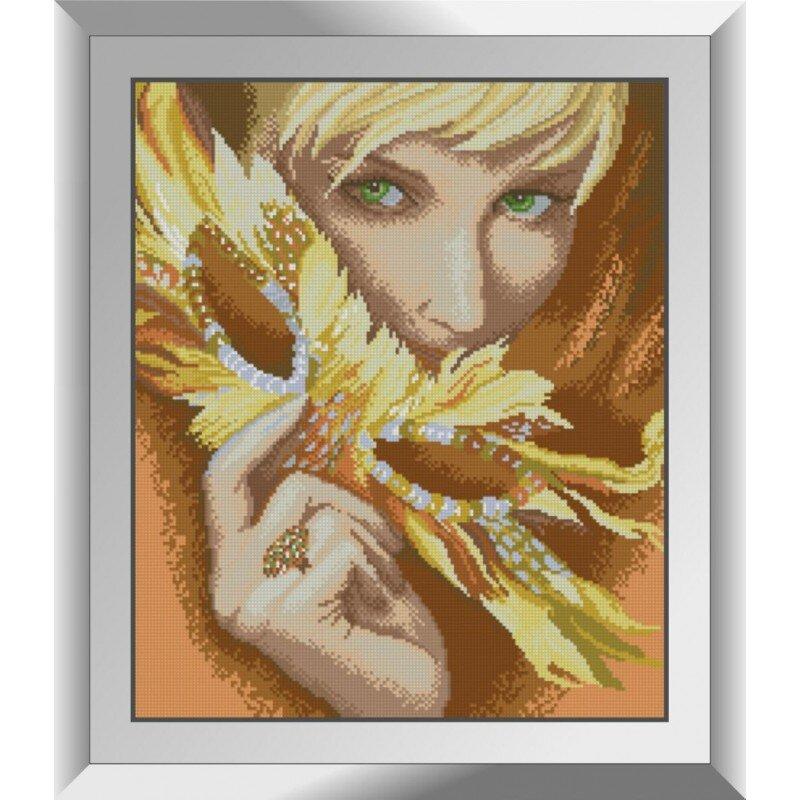 31449 Дівчина з соняшниками Набір діамантової мозаїки