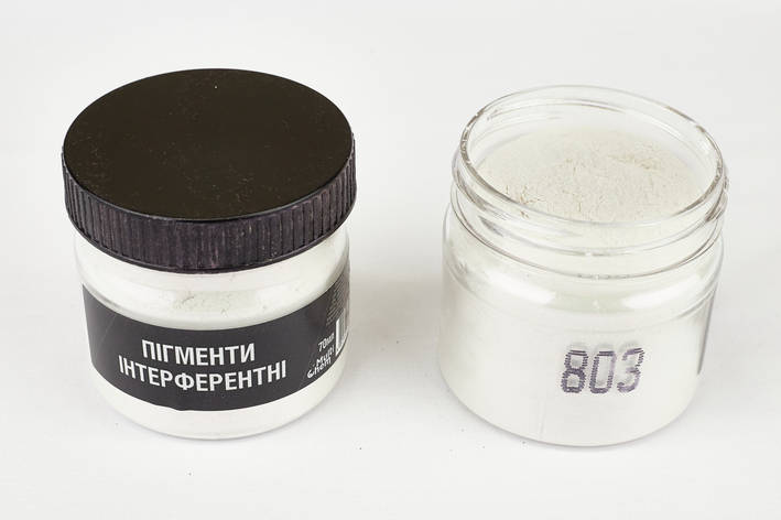 Пігмент інтерферентний 803 бузковий 10-60 μm, 70 мл, фото 1
