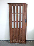 Двері гармошка під будь-які розміри, Більше 24 кольорів. міжкімнатні двері гармошка. Двері гармошка ПВХ., фото 3