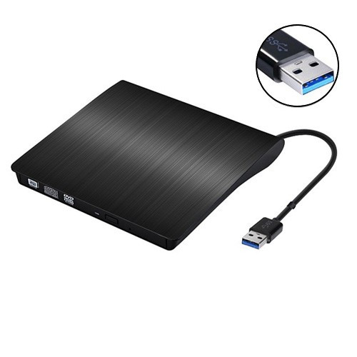 Зовнішній USB 3.0 DVD-RW CD-RW привід, портативний дисковод, ECD819-SU3
