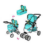 Коляска для ляльок Melogo 9662M (green), фото 2