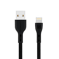 Кабель Promate PowerBeam-i USB/Lightning 2А 1.2 м Black (powerbeam-i.black)