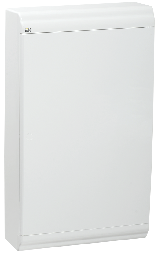 Бокс ЩРН-П-36 модулів навісний пластик IP41 PRIME білі двері IEK, фото 1