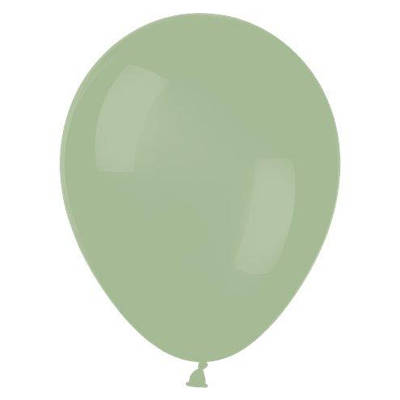 Sempertex 5" Deluxe Eucalyptus Latex Balloons. Латексні кулі без малюнка. Евкаліпт