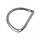 D-Ring (D-кільце) OMS 5 cm Сталь, Вигнутий, фото 3