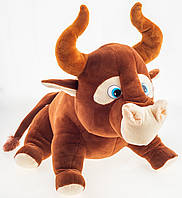 М'яка іграшка Бик коричневий 40 см