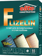 Клей без запаха для флизелиновых и стеклообоев "FLIZELIN Флизелин" 300 гр, для сухих и влажных помещений