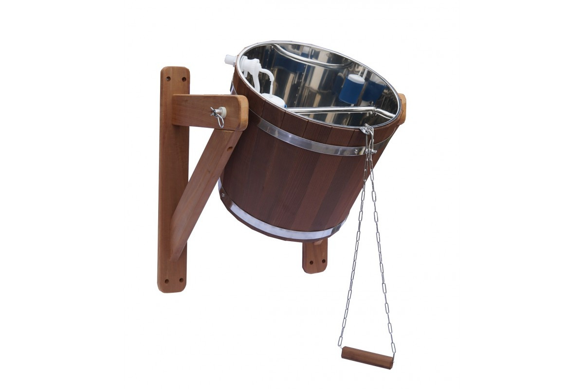 Обливалка. Ведро Водопад 30л, Холодный Душ для Бани